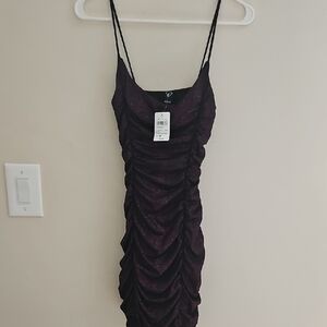 Windsor Sparkling Purple Mini Dress